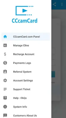 CCcamCard.com Reseller android App screenshot 2