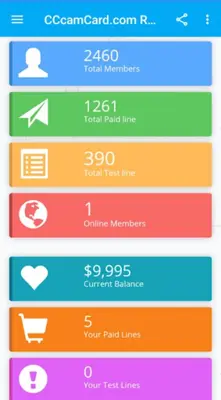 CCcamCard.com Reseller android App screenshot 3